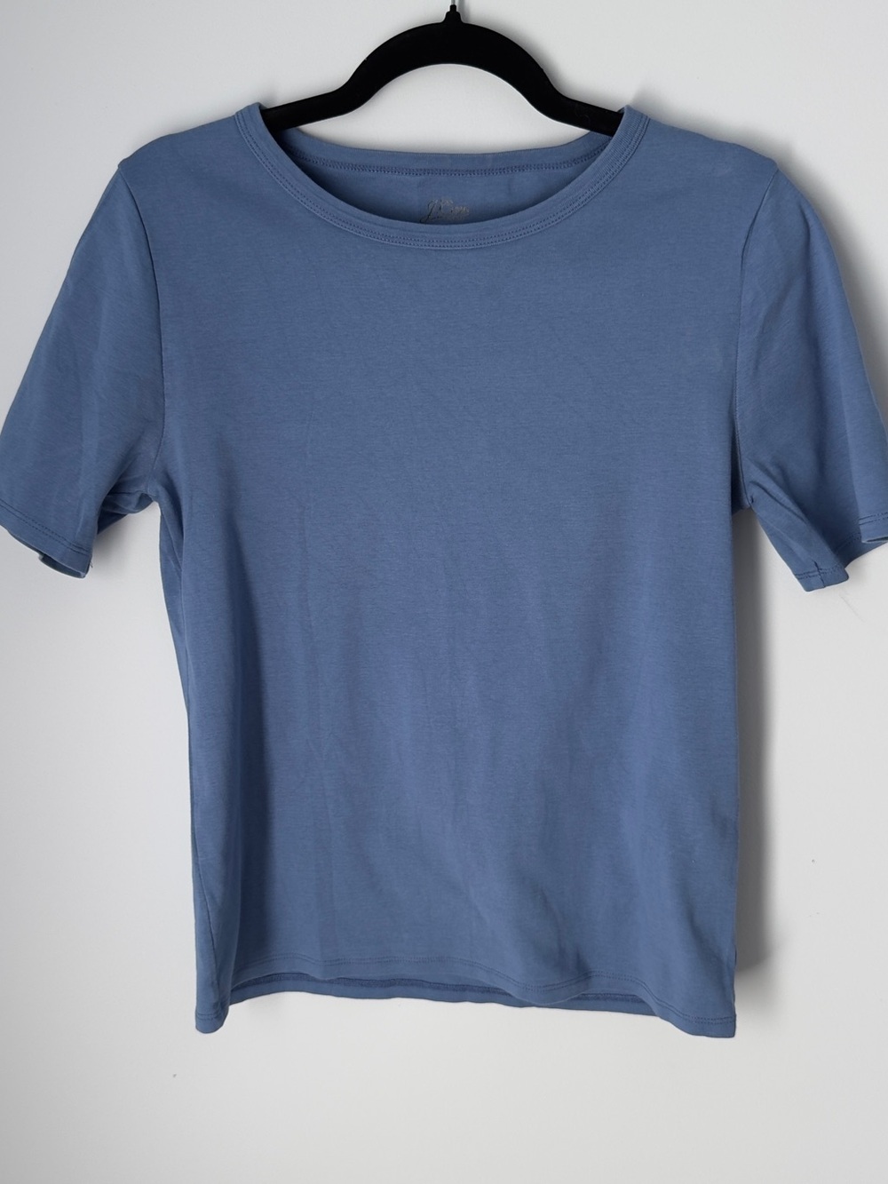 J. Crew Short Sleeve Tee in Dusty Blue Size Large